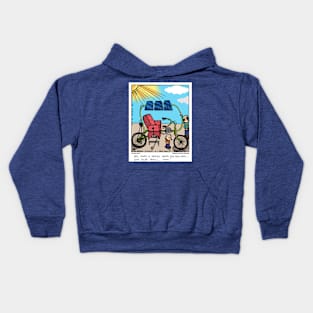 Solar Bike Kids Hoodie